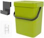 ZenithVibe Kleine composteerbare afvalbak 5L Groen