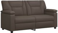 vidaXL Sofa Grey Faux Leather 171 x 85 x 93 cm