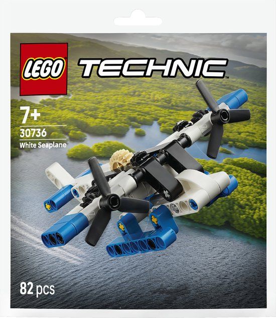 LEGO Technic Wit Watervliegtuig 30736