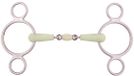 BR DUBBEL GEBROKEN PESSOA WATERTRENS APPLE MOUTH 18 MM