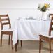 Homescapes Tafelkleed Wit - 137 x 228 cm, 100% Katoen