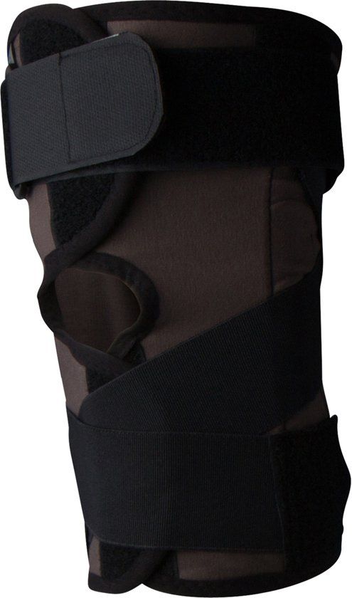 Secutex kniebrace grijs/zwart maat S