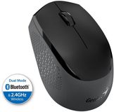 Genius NX-8000S BT, souris, sans fil, noir-gris
