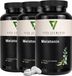 Vita Elements Melatonine comprimés 0,5 mg - Complément alimentaire pour une bonne nuit de sommeil - Végétalien - Sans OGM - 365 comprimés - Lot de 3