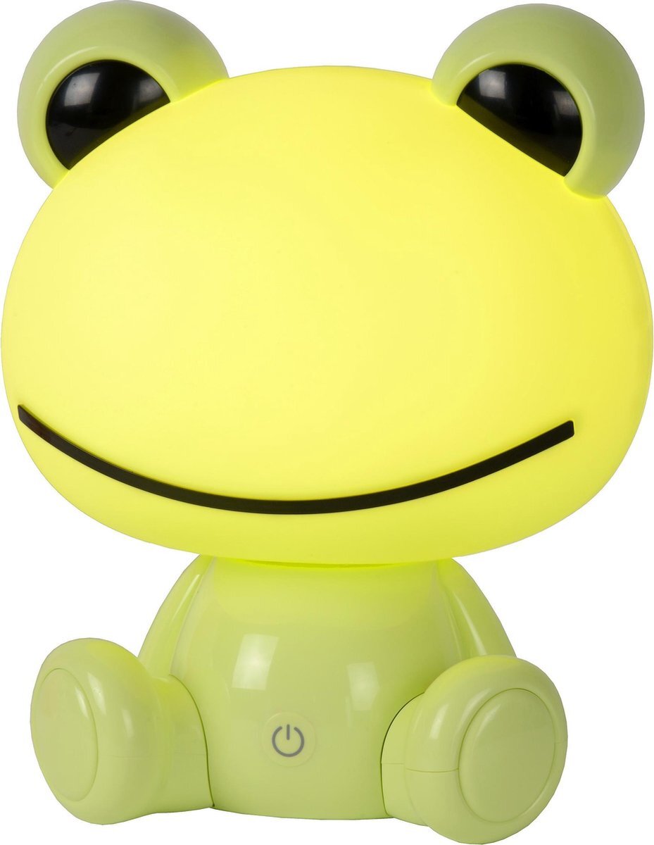 Lucide DODO Frog - Tafellamp Kinderkamer - LED Dimb. - 1x3W - 3 StepDim - Groen