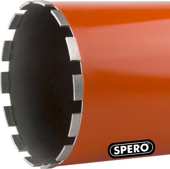 Spero 300mm Betonboren Dikwandig Diamantboor 1-1/4 UNC 400mm lang Nat gebruik