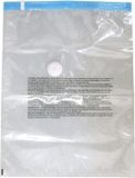 Bolsa Vacuumzakken voor kleding/textiel - Vacuum opbergzakken - 2x stuks - transparant - 80 x 100 cm
