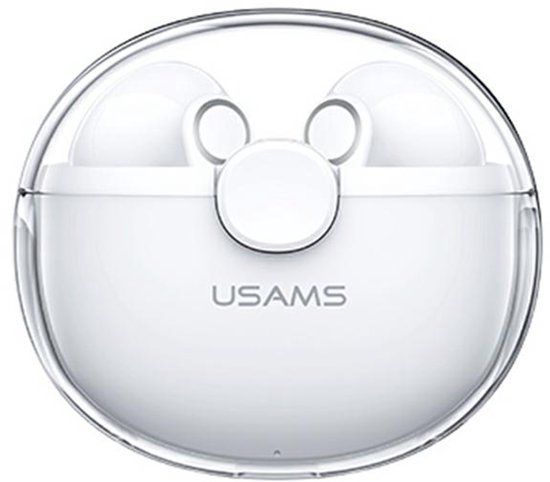 USAMS BU Serie - Bluetooth Słuchawki - 5.1 - Wit - Draadloos