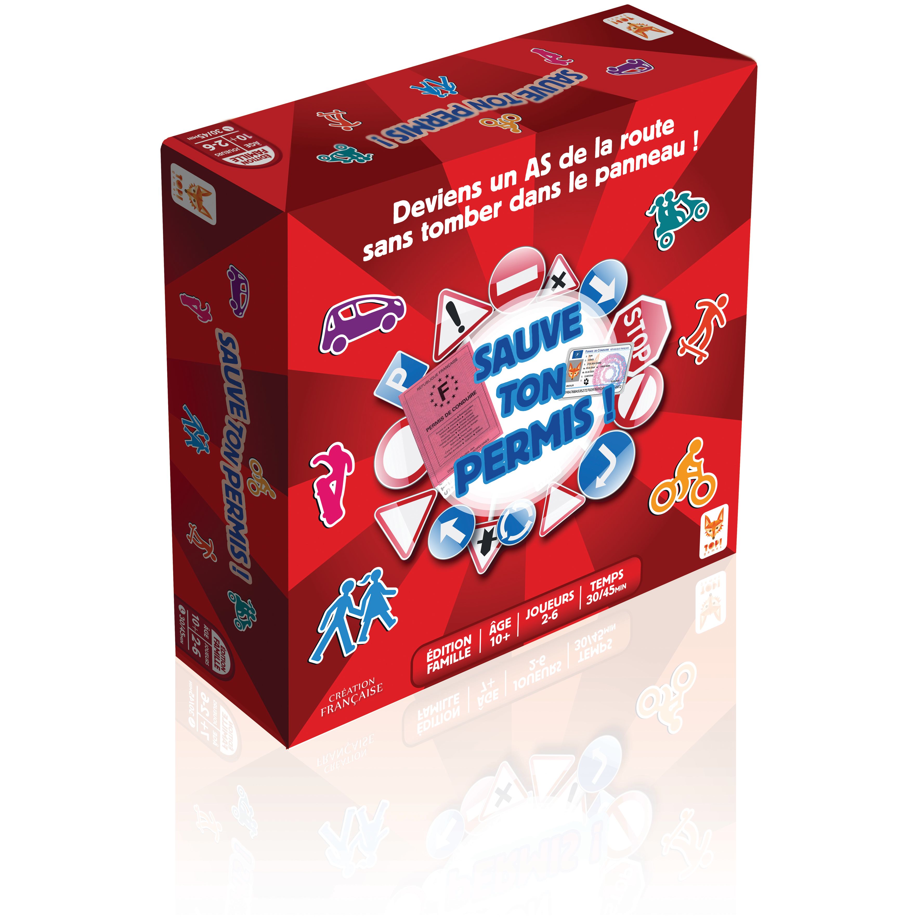 Toni Games PER-219001 Bordspel - Blauw/Rood - Unisex