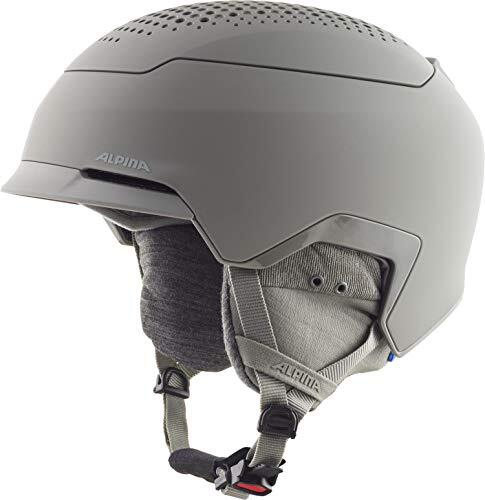 Alpina Unisex-Adult's GEMS Skihelm, Maan-Grijs mat, 51-55