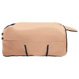 vidaXL Paardendeken Cappuccino 155 cm Polyester