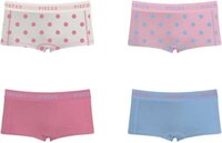 Pieces Korte short - Roze-Blauw - 42 - Dames - Volwassenen