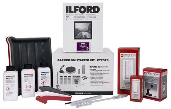 Ilford & Paterson Darkroom Starter Kit - 120mm Film - ISO 100