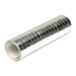 Boland Serpentine rol - metallic zilver - 4 meter - papier/folie - feest serpentine -