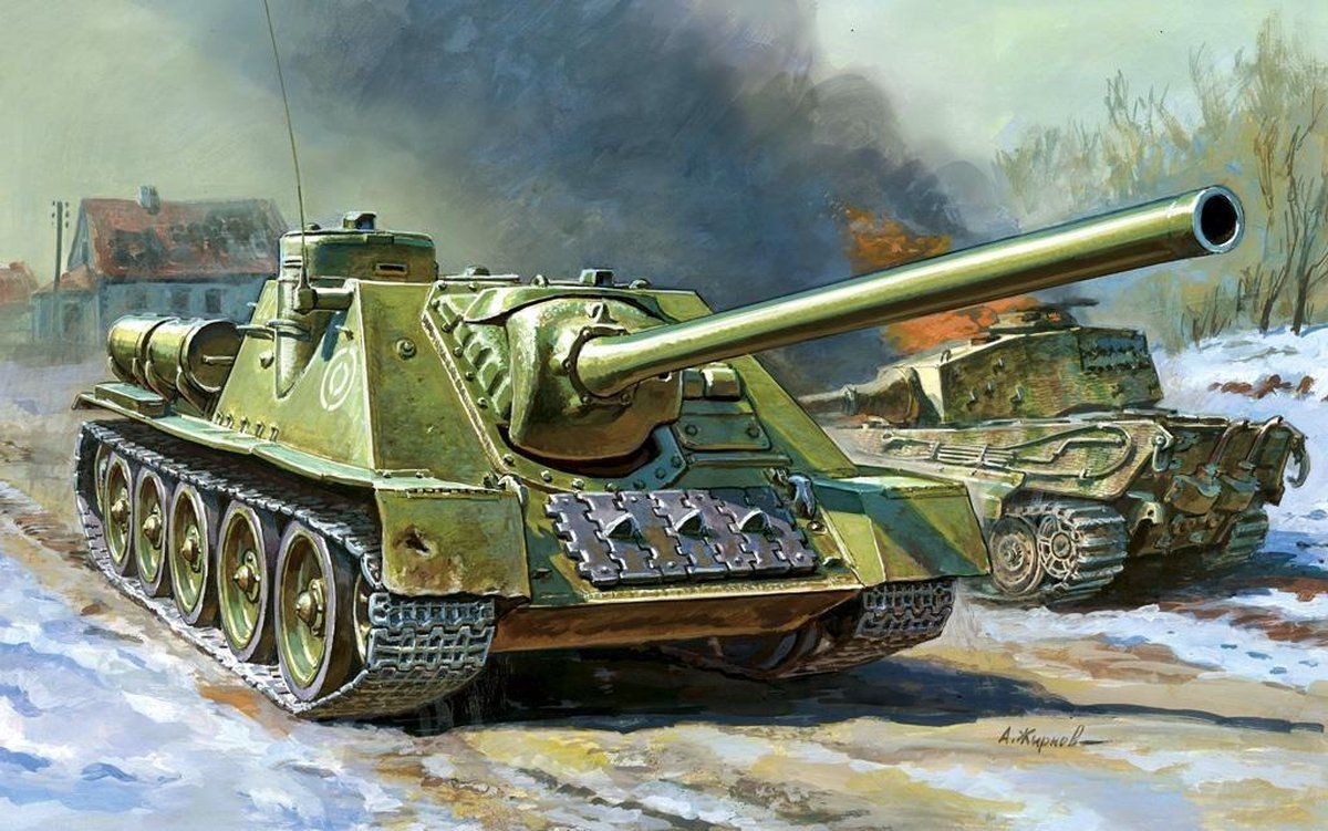 Zvezda SU-100 Z6211 - Canon automatische motor - 2020 model