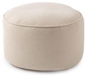 Merkloos Bean Bag Pouf Teddy Series - Compact Zithocker met Vulling - Diameter 25 x 45 cm