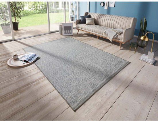 Elle Decor Modern Vloerkleed Lens 77x150 cm Blauw