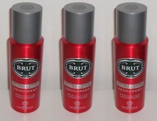Brut Atrtaction Totale Deodorant Spray - 3 Pack