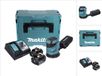 Makita DBO 180 RFJ accu excentrische schuurmachine 18 V 125 mm + 2x accu 3,0 Ah + oplader + Makpac