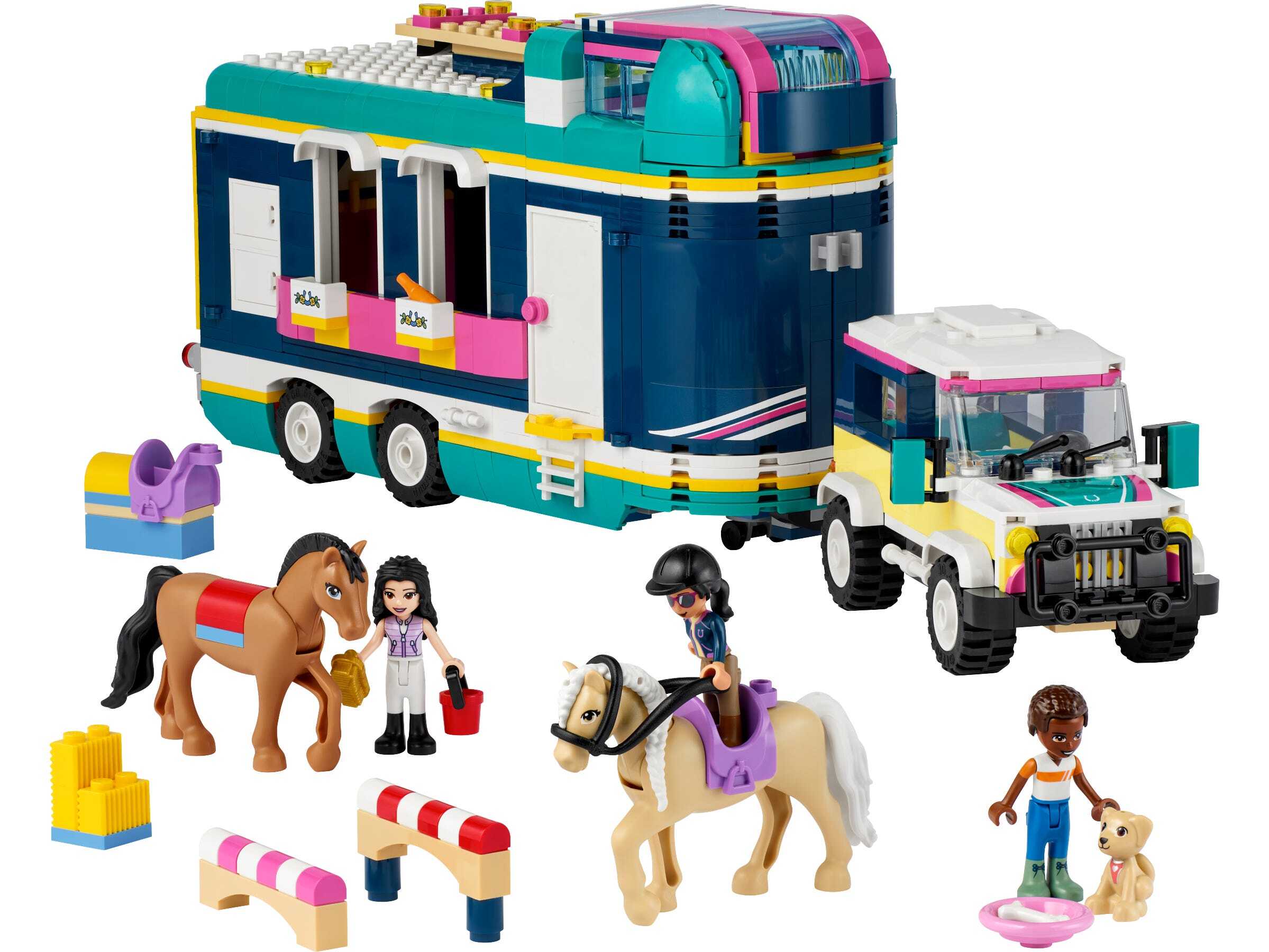 lego Paardenshow aanhangwagen