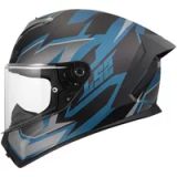 LS2 FF820 Rapid III Xtrem Helm - Integraalhelm - Zwart/blauw - Maat L