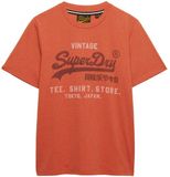 Superdry - Heritage T-shirt met Vintage logo en relaxte pasvorm - Heren - T-shirts