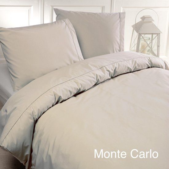 Papillon Monte Carlo Dekbedovertrek - Eenpersoons - 140x200/220 cm - Ivoor