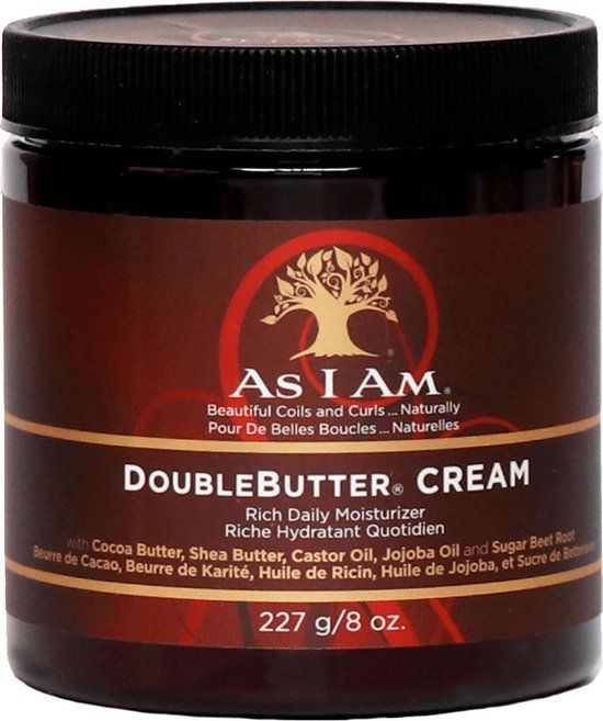 As I Am Naturally Double Butter Cream Rich Daily Moisturizing 227 gr