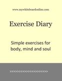 Exercise Independently Published Exercise Diary Paperback