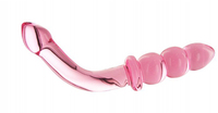 Prisms Erotic Glass Hamsa Glazen G-Spot/P-Spot Dildo - Roze