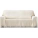 ECOMMERC3 Multifunctionele sprei, omkeerbaar, afmetingen 230 x 260 cm, van jacquard-stof, met franjes, natuurlijke kleuren, ideaal voor bank of bed, ademend en zacht