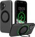 kwmobile Hoesje met 360° ringstandaard voor Apple iPhone 16
