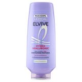 L'Oréal Elvive Hydraterende conditioner, droog haar, waterdicht, helder, volumineus en licht, tot 72 uur hydratatie, verrijkt met zuiver hyaluronzuur, hyaluronzuur, 250 ml