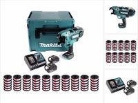 Makita DTR 180 RTJ accu-wapeningssteker 18V borstelloos met 2x 5.0 Ah accu en lader in Makpac + 25x binddraad