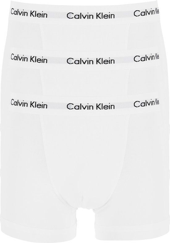 Calvin Klein 3-Pack Heren Boxershort - Wit - Maat XL
