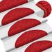 vidaXL Trapmatten - 15 stuks - 56x20 cm - Rood