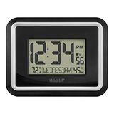La Crosse Technology BBB84022 Atomic Digitale Wandklok met in Temp & Vochtigheid