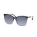 Jimmy Choo Lunettes de soleil femme NEREA-G-S-JQ4 Bleu Plastique Rectangulaire