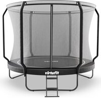 VirtuFit Premium Trampoline met Veiligheidsnet - Ø 305 cm - Zwart