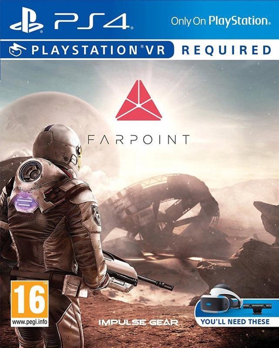 Sony Farpoint VR (PSVR Required) - PS4 - Shooter - 16+
