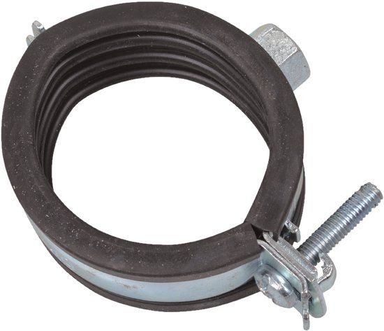 KIRCHHOFF Buisklem - 57 - 61 mm - Geluiddicht - Voor 2" - Met M8 draadbus