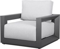 AVH-Collectie Palm Garden lounge tuinstoel aluminium antraciet