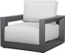 AVH-Collectie Palm Garden lounge tuinstoel aluminium antraciet