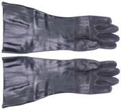 ZionAir Zandstraal handschoenen kort - Kunststof - Zwart