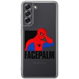 ERT GROUP mobiel telefoonhoesje voor Samsung S21 FE origineel en officieel erkend Marvel patroon Spider Man 029