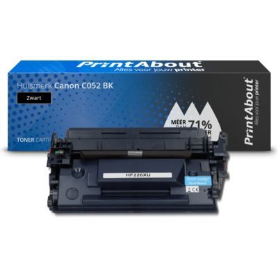 PrintAbout Huismerk C052 BK Toner Zwart | Compatibel met Canon i-SENSYS LBP212DW, LBP214DW, LBP215X, MF421DW, MF426DW, MF428X, MF429X | 9000 pagina's