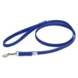 Julius-K9 218GM-B-1,2 loodlijn Color & Gray met handvat, 14 mm x 1,2 m, blauw-grijs