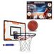 LEXIBOOK Interactieve basketbalkorf, puntenteller, geluidseffecten, basketbal, pomp en montageset inbegrepen, JG920LXB