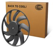 HELLA 8EW 366 420-261, ventilateur pour refroidissement moteur, ventilateur de refroidissement pour AUDI A4 Avant (8K5, B8), radiateur d'eau, diamètre 339mm