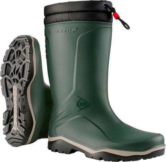 Dunlop Blizzard Unisex Laarzen Groen/Zwart